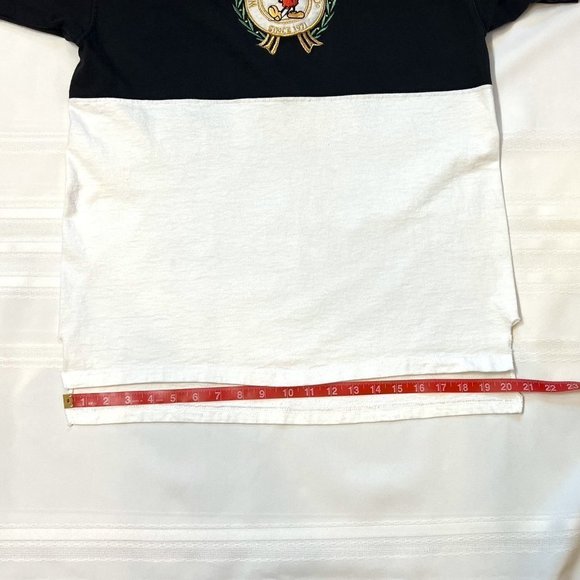Vintage Walt Disney World Disney Originals SS T-Shirt Applique Embroidered Gold - Picture 6 of 7